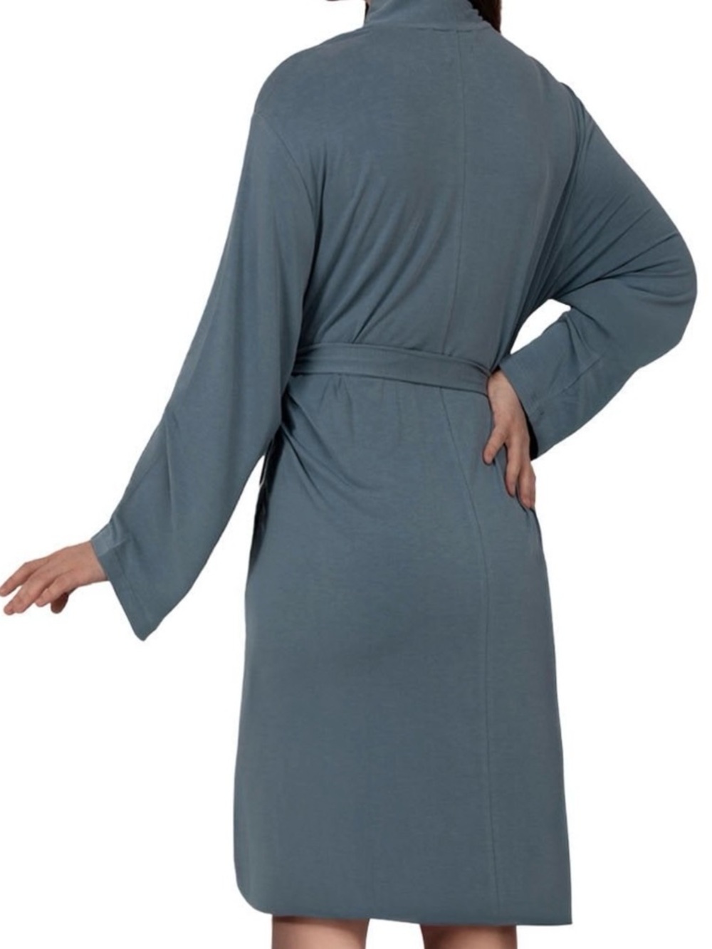 Barefoot Dreams Cozy Wrap Robe in Seashore - Large or Medium - Picture 3 of 10